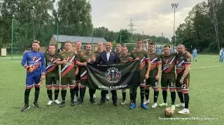 Команда ветеранов СВО «Штурм» дебютировала в чемпионате по футболу