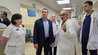 Префект СВАО Олег Соболев оценил работу ГКБ им. Ерамишанцева