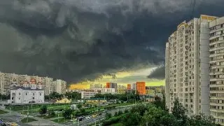 Сильные дожди и град ожидаются в Москве в ближайшие часы