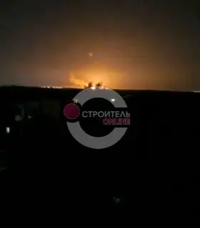 Белгород в огне: мощный пожар охватил город после удара