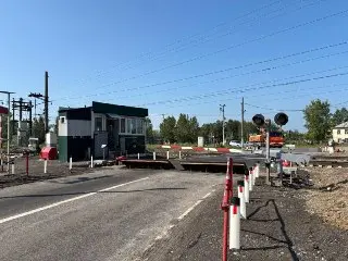 Движение на ж/д переезде Хорошово ограничат на два дня
