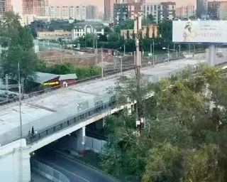 Останкинский путепровод на Шереметьевской закрыли на год