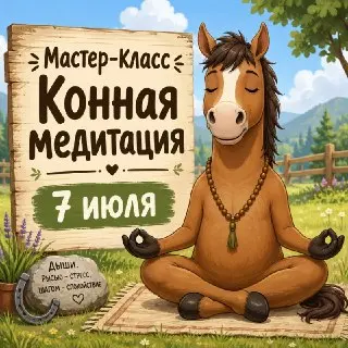 Конная медитация для детей: бесплатный мастер-класс в Москве