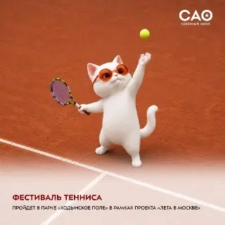 Фестиваль тенниса в Москве: бесплатные уроки и турниры