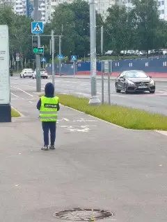 Школьник стал помощником ГИБДД на Нагатинской