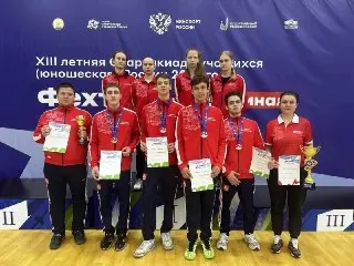 Лобненские саблистки вошли в топ-4 России на Спартакиаде