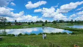 Подмосковье: рыболовный комплекс с четырьмя прудами и комфортными домами