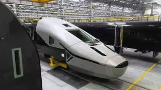 РЖД представили инновационный носовой обтекатель для будущих поездов ВСМ