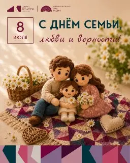 Отметьте День семьи, любви и верности в России 11 июля в Парке Победы