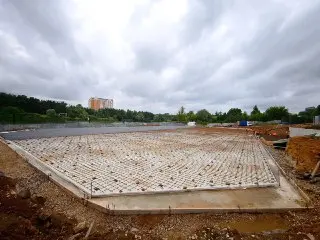 В парке «Пыхтино» появится всесезонная спортивная площадка