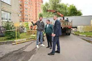 Капремонт на улице Красноармейская: Глава округа проверил работы