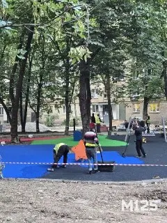 Новая детская площадка на Гарибальди: яркие обновления для детей