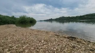 Серпуховичи очистили берег Оки от мусора в рамках акции