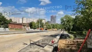 Строительство путепровода в Бутово: видео и детали