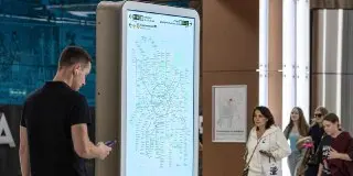 Москва усиливает цифровую навигацию в метро и на вокзалах