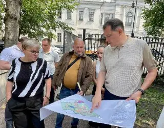 Префект ЦАО Владимир Говердовский проверяет благоустройство районов