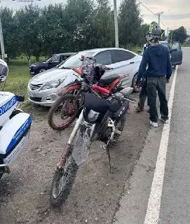 Госавтоинспекция выявила нарушения среди подростков на мототехнике