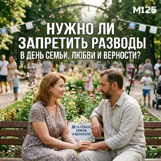8 июля: Запретят ли разводы в День семьи, любви и верности?