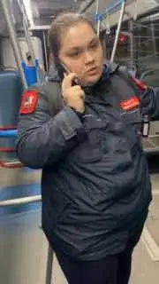 Пассажирка вступила в спор с контролёрами из-за оплаты проезда