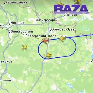 Три Самолета Не Могут Приземлиться в Москве Из-за Непогоды