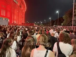 Концерт Егора Крида в Лужниках: Закрыто метро и радостные зрители