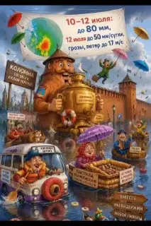 Подмосковье готовится к ливням и грозам 11-12 июля