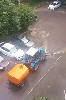 Жители дома на улице Фрунзе в Сходне страдают от коммунального хаоса