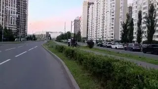 Питбайкеры нарушают правила на улицах Новой Москвы