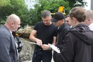 Модернизация инженерных сетей в микрорайоне Северный продолжается