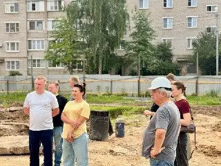Строительство детского сада в Восточном: 80% монолита готово