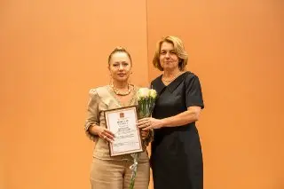 Медсестра Лариса Лагерникова награждена грамотой Минздрава Подмосковья