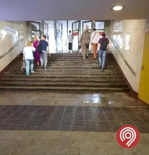 Станция «Трубная» вновь открыта после ливня