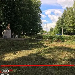 Обновление сквера в Снегирях: новые тропинки и освещение