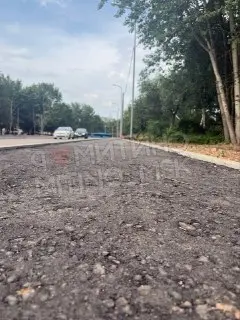 В Митино началась укладка асфальта на благоустраиваемых улицах