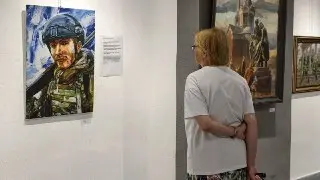 Выставка «Палитра героизма» открылась в Орехово-Зуево