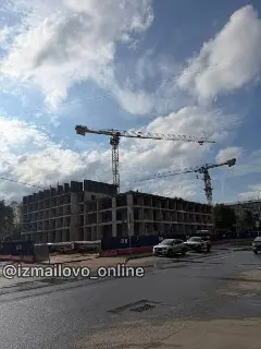 В Гольяново продолжается строительство нового дома по реновации