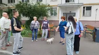 Глава управы провел обход жилых территорий: жители предложили улучшения
