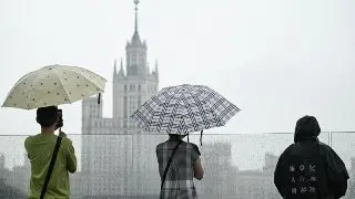 В Московском регионе продлили «желтый» уровень опасности из-за осадков