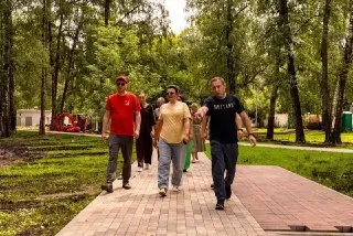 Лобня: новые парки и скверы откроют к Дню города