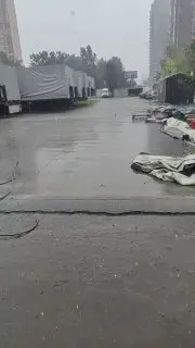 Град в Подмосковье: Непогода надвигается на столицу
