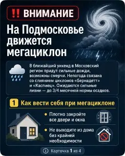 Ливень и ветер обрушились на Подмосковье: последствия непогоды