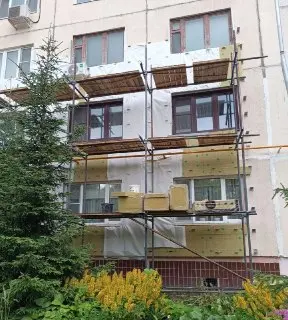 Жители Чайковского, 16 жалуются на нарушения при утеплении фасада