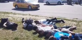Мигранты в Мытищах спасаются от депортации во время рейда