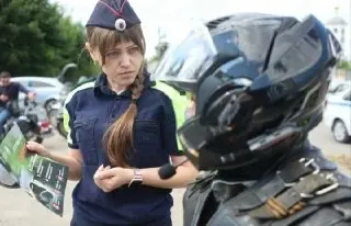 ГИБДД Серпухова: рейд против мотоциклистов и дальнобойщиков