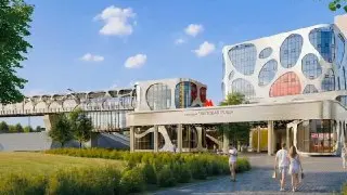 Дизайн станции метро «Липовая Роща» одобрен: бионические фасады и свет