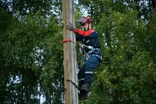 Энергетики восстановили электроснабжение после стихии