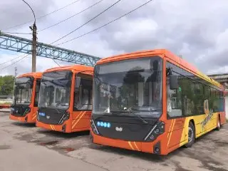 В Ярославль прибыли новые троллейбусы с автономным ходом