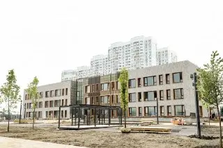 В Мытищах завершается строительство детского сада на 300 мест