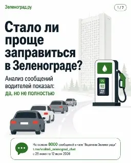 Ситуация с Бензином в Зеленограде: Очереди Сократились, Но Проблемы Остались