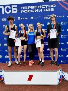 Балашихинские легкоатлеты выиграли золото на чемпионате России